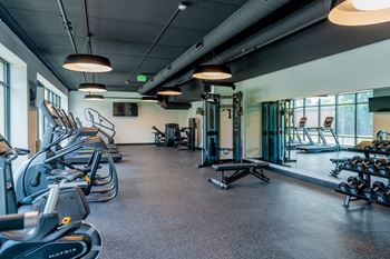 Fitness center & yoga studio